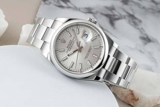 Thumbnail von Rolex Datejust 36 Silver Dial Oyster Edelstahl Automatik Ref. 126200