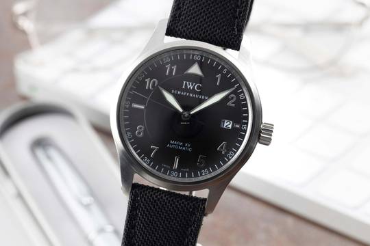  IWC Fliegeruhr Mark XV Pilot Edelstahl Automatik Herrenuhr Ref. IW325311 Papiere 2004 