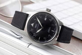 Thumbnail von IWC Fliegeruhr Mark XV Pilot Edelstahl Automatik Herrenuhr Ref. IW325311 Papiere 2004