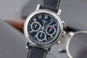 Thumbnail von Chopard Mille Miglia Chronograph Edelstahl Automatik Herrenuhr Ref 8331 LIMITED