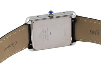 Thumbnail von Cartier Tank Solo Edelstahl Herrenuhr Saphirglas Ref. WSTA0028 Papiere 2017