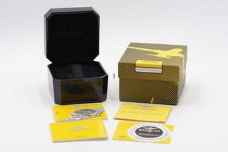 Thumbnail von Breitling B-2 Chronograph Edelstahl Automatik Herrenuhr Ref. A42362 B&P 2001