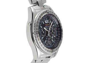 Thumbnail von Breitling B-2 Chronograph Edelstahl Automatik Herrenuhr Ref. A42362 B&P 2001