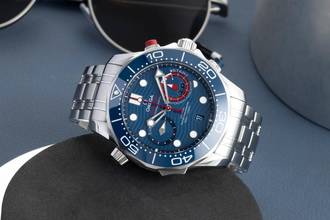 Thumbnail von Omega Seamaster Diver 300 M Americas Cup Ref. 210.30.44.51.03.002 B&P 2021