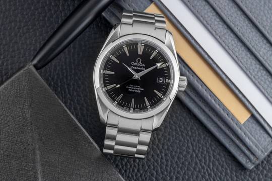 Omega Seamaster Aqua Terra Stahl Automatik Herrenuhr Ref. 2504.50.00 Box 
