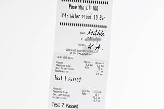 Thumbnail von Mühle Teutonia II Stahl Automatik Herrenuhr Ref. M1-33-65LB Box & Papiere 2025