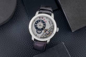 Thumbnail von Glashütte Original PanoInverse XL Stahl Handaufzug Herrenuhr Ref. 1-66-06-04-22-62