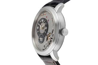 Thumbnail von Glashütte Original PanoInverse XL Stahl Handaufzug Herrenuhr Ref. 1-66-06-04-22-62