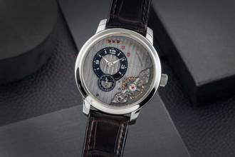 Thumbnail von Glashütte Original PanoInverse XL Stahl Handaufzug Herrenuhr Ref. 1-66-06-04-22-62