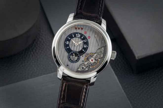  Glashütte Original PanoInverse XL Stahl Handaufzug Herrenuhr Ref. 1-66-06-04-22-62 
