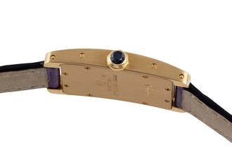 Thumbnail von Cartier Tank Américaine SM 18k (0,750) Gold Quarz Damenuhr Ref. W2601556