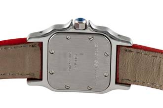 Thumbnail von Cartier Santos Stahl / Gold Quarz Damenuhr Ref. W200124D Box & Papiere