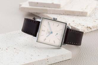 Thumbnail von NOMOS Tetra Leberblümchen Edelstahl Handaufzug Medium Size Klassiker