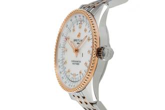 Thumbnail von Breitling Navitimer Automatik Stahl Gold MOP Diamonds Ref. U17395211A1P1 B&P