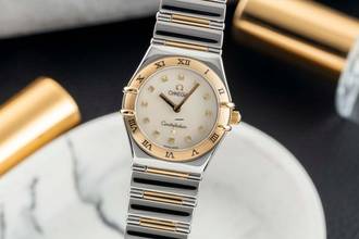Thumbnail von Omega Constellation Ladies Stahl / Gold Quarz MOP Dial Damen Ref. 1371.71.00 Klassiker