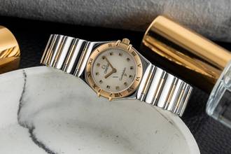 Thumbnail von Omega Constellation Ladies Stahl / Gold Quarz MOP Dial Damen Ref. 1371.71.00 Klassiker