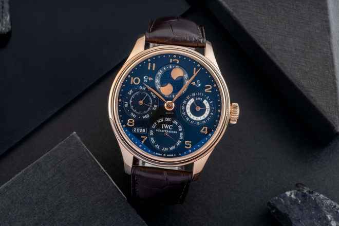  IWC Portugieser Ewiger Kalender 18K (0,750) Rotgold Ewiger Kalender Automatik Ref. IW502122 
