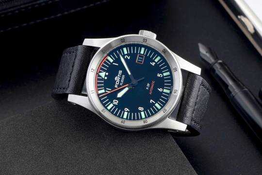  Fortis F-39 Fliegeruhr F-39 Stahl Automatik Herrenuhr Ref. W.422.0021 