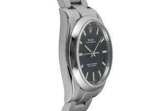 Thumbnail von Rolex Oyster Perpetual 34 Black Dial Stahl Herrenuhr Ref. 114200 Papiere 2020 LC110