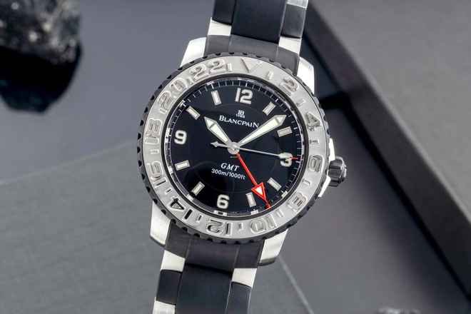  Blancpain Fifty Fathoms Concept 2000 GMT Stahl / Kautschuk Ref. 2250-6530-66 
