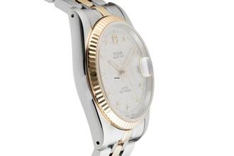 Thumbnail von Tudor Prince Date Stahl / Gold Linen Dial Automatik Ref. 74033 Papiere 2011