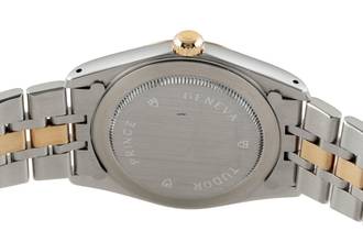 Thumbnail von Tudor Prince Date Stahl / Gold Linen Dial Automatik Ref. 74033 Papiere 2011