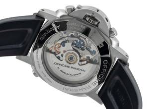 Thumbnail von Panerai Luminor 1950 Rattrapante Chronograph Edelstahl Ref. PAM00213 B&P 2006