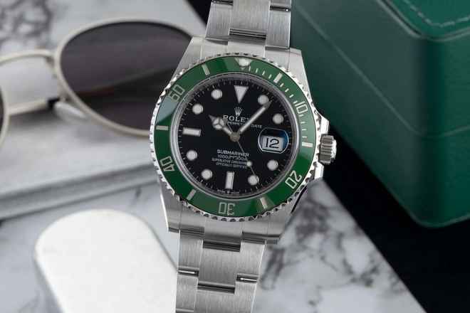 Rolex Submariner Date Starbucks Erkek Saat Oyster Perpetual 126610LV B&P 2025