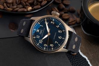 Thumbnail von IWC Große Fliegeruhr Big Pilot Mr. Porter Edition Bronze Automatik Ref IW329703 B&P 2023 Limited