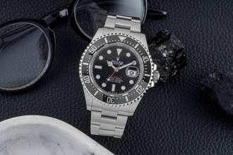 Thumbnail von Rolex Sea-Dweller Single Red Edelstahl Herrenuhr Oyster Ref. 126600 B&P 2022