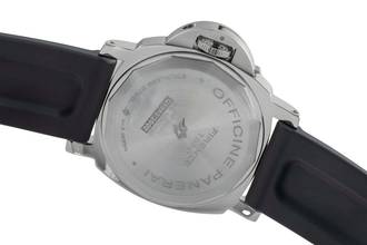 Thumbnail von Panerai Luminor Base Logo 44 Stahl Handaufzug Herrenuhr Ref. PAM00000 B&P 2015