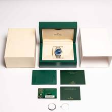 Thumbnail von Rolex Datejust 36 Blue After Market Diamond – 126200 – like NEW – 01/2021 Full Set