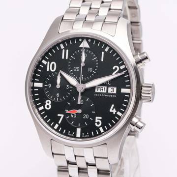  IWC Fliegeruhr Chronograph Pilot Chronograph 41 Black – IW388113 – NEW & Unworn – 01/2026 Full Set 