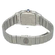 Thumbnail von Cartier Santos Galbée 987901 Brown Patina Dial Full Serviced