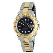 Thumbnail von Rolex Yacht-Master 29 Ladies watch Full Set Blue Index