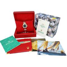 Thumbnail von Rolex Yacht-Master 29 Ladies watch Full Set Blue Index