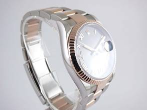 Thumbnail von Rolex Datejust 36 Rhodium grey Dial Diamonds 6&9