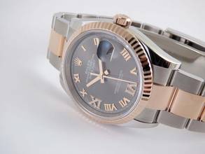 Thumbnail von Rolex Datejust 36 Rhodium grey Dial Diamonds 6&9