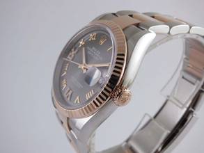 Thumbnail von Rolex Datejust 36 Rhodium grey Dial Diamonds 6&9