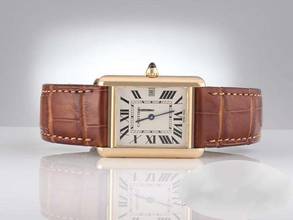 Thumbnail von Cartier Tank Louis Cartier Großes Modell Gelbgold 750 2013 W1529756 Gold Damen Herren