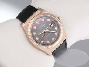 Thumbnail von Rolex Datejust 36 36mm 116135 2018 Rosegold 750 Automatik Perlmutt Diamanten Gold