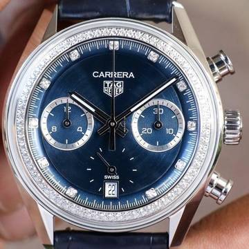 TAG Heuer Carrera Chronograph 39mm NEW FULL SET