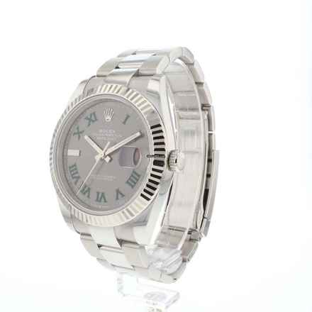  Rolex Datejust 41 Oyster Fluted Wimbledon NEW 2025 
