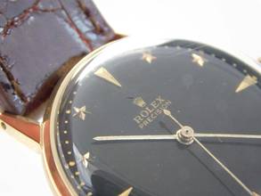 Thumbnail von Rolex Oyster Precision Stelline 18 Karat Gelbgold , absolute Rarität seltenes Modell Ref. 3745 Handaufzug