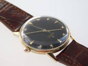 Thumbnail von Rolex Oyster Precision Stelline 18 Karat Gelbgold , absolute Rarität seltenes Modell Ref. 3745 Handaufzug