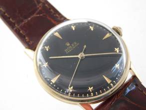 Thumbnail von Rolex Oyster Precision Stelline 18 Karat Gelbgold , absolute Rarität seltenes Modell Ref. 3745 Handaufzug