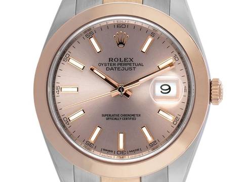 Rolex Datejust 41 Ref.126301 2017 Full Set wie Neu Datejust Sundust