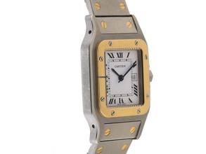 Thumbnail von Cartier Santos GM Großes Modell Ref.2961 1979 Full Set sehr gut Vintage Santos GM großes Modell