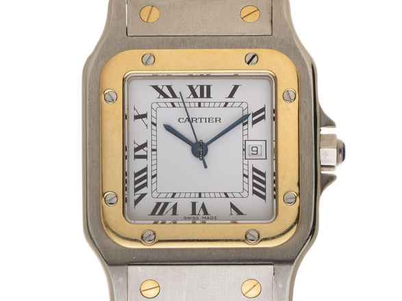  Cartier Santos GM Großes Modell Ref.2961 1979 Full Set sehr gut Vintage Santos GM großes Modell 