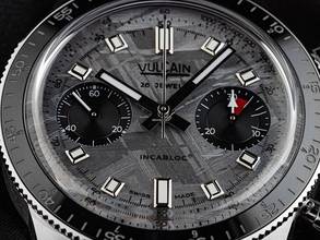 Thumbnail von Vulcain Skindiver Chronograph Ref.590176T17.BHM286 Full Set Neu Skindiver Chronograph Meteorit